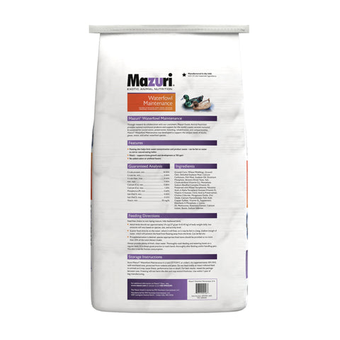 Mazuri Waterfowl Maintenance 5642 - 50lb