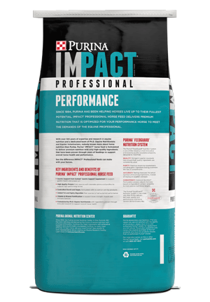 Purina Impact Professional Performance Horse Feed - 50lb
