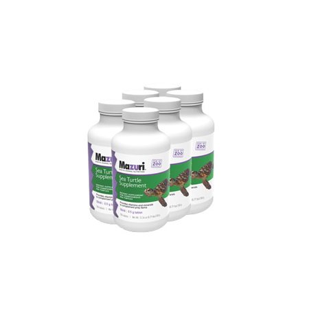 Mazuri Sea Turtle Supplements 5B48 - 0.5 g - 6 Bottles Per Case