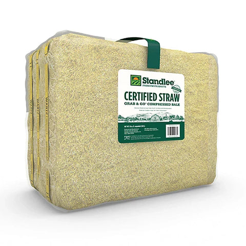 Certified Straw Grab & Go Compressed Bale