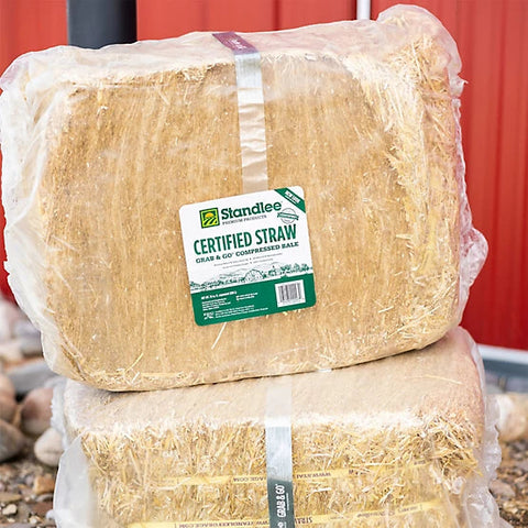 Certified Straw Grab & Go Compressed Bale