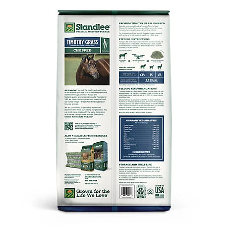 Timothy Grass Chopped - 25lbs