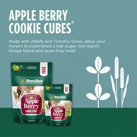 Apple Berry Cookie Cubes - 5lb