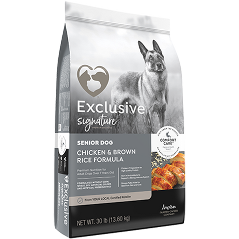 Exclusive Signature Senior Dog Chicken & Brown Rice - 471H