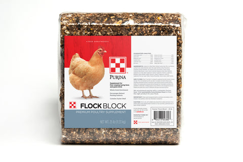 Purina Flock Block 61GP - 25lb