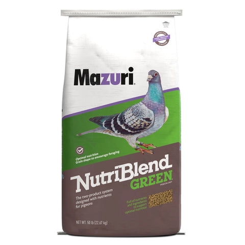 Mazuri NutriBlend Green Pigeon Diet 564X - 50lb