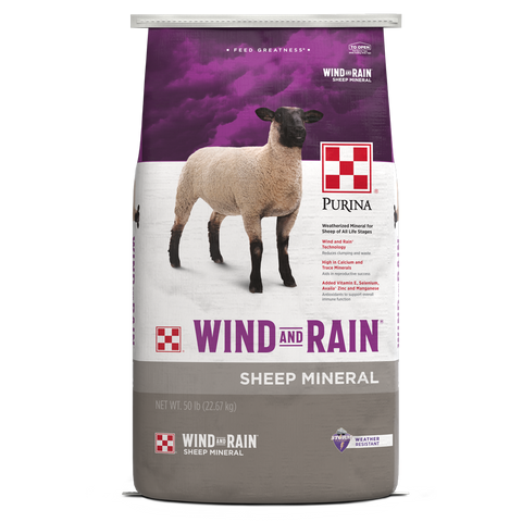 Purina Wind & Rain Sheep Mineral 557F