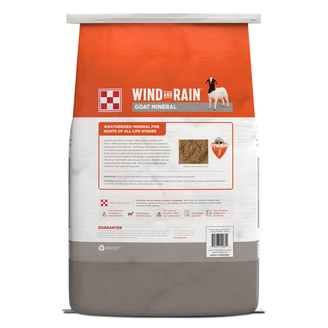 Purina Wind and Rain Goat Mineral 55LK - 25lb