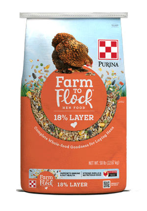 Purina Farm to Flock 18 Layer 526A - 50lb