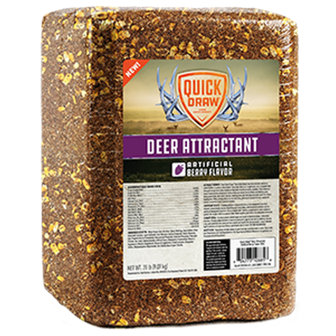 Quick Draw Berry Flavored Deer Attractant Block 542Z - 20lb