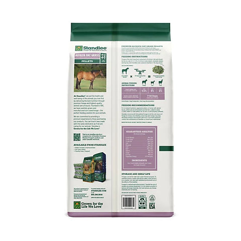 Alfalfa Oat Grass Pellets