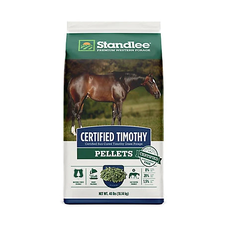 Certified Timothy Grass Pellets - 40lbs