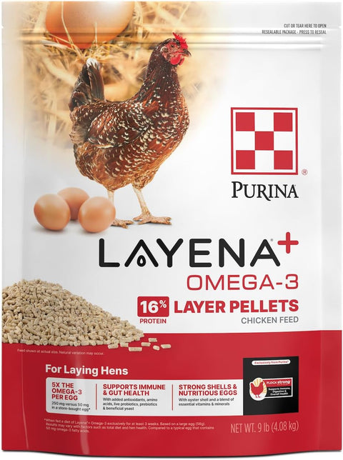 Purina Layena Plus Omega-3