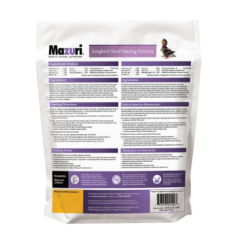 Mazuri Songbird Hand Feeding Formula 5ZM6 - 2lb
