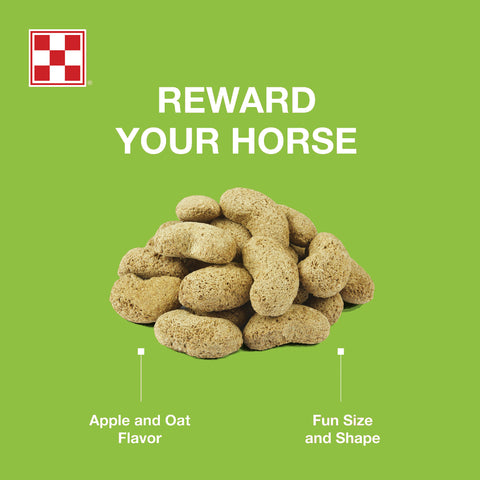 Purina Horse Treats - Apple & Oats Flavored 35BG