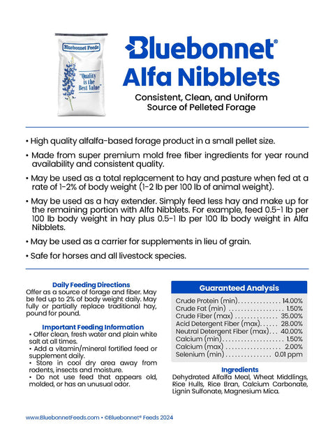 Bluebonnet - Alfalfa Nibblets