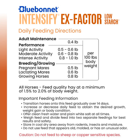 Bluebonnet - Intensify Ex-Factor Low Starch