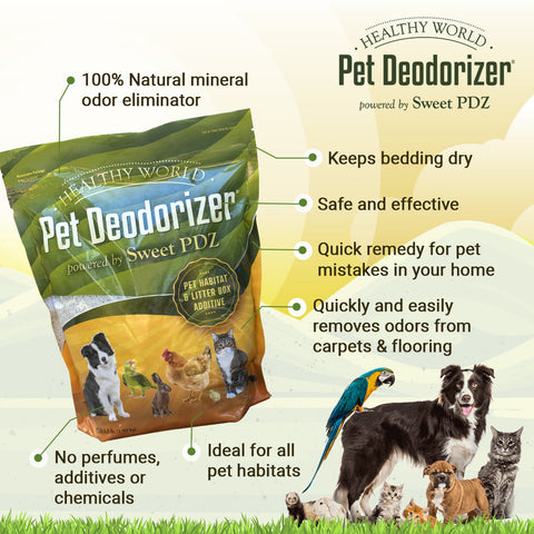 Healthy World Pet Deodorizer - 3.5lb