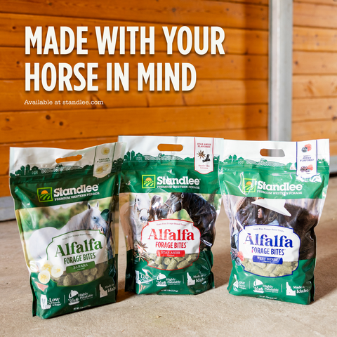 Alfalfa Forage Bites - Banana Flavored