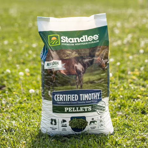 Certified Timothy Grass Pellets - 40lbs
