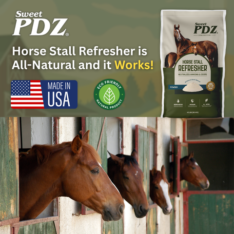Sweet PDZ Horse Stall Refresher Powder - 40lb