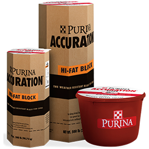 Purina Accuration Hi-Fat Block 329T