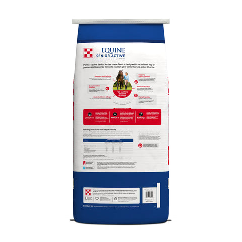 Purina Equine Senior Active 35YJ - 50lb