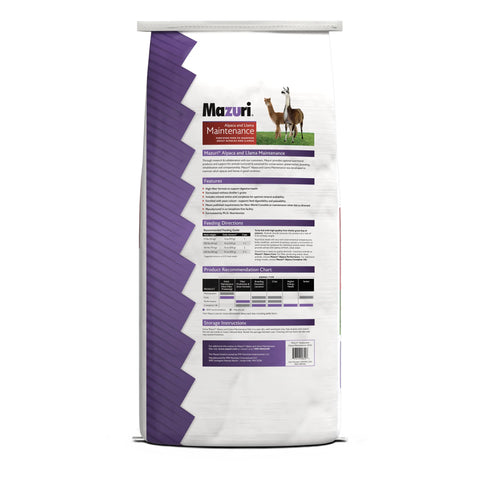Mazuri Alpaca & Llama Maintenance Diet 561J