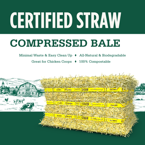Certified Straw Compressed Bale