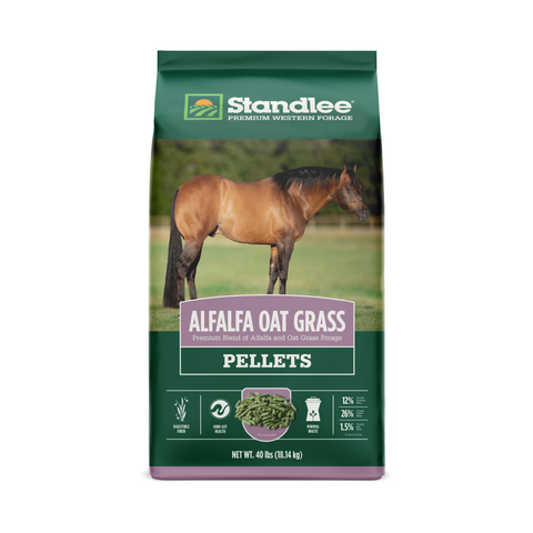Alfalfa Oat Grass Pellets