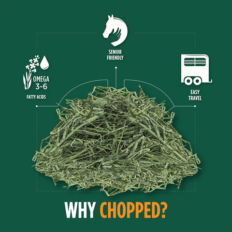 Alfalfa Timothy Chopped - 40lbs