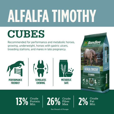 Alfalfa Timothy Cubes - 40lbs