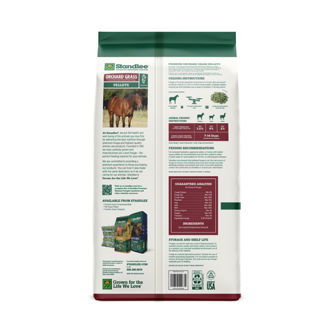 Orchard Grass Pellets - 40lbs