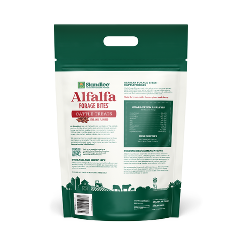 Alfalfa Forage Bites for Cattle - Star Anise Flavored
