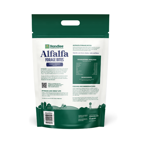 Alfalfa Forage Bites - Very Berry Flavored