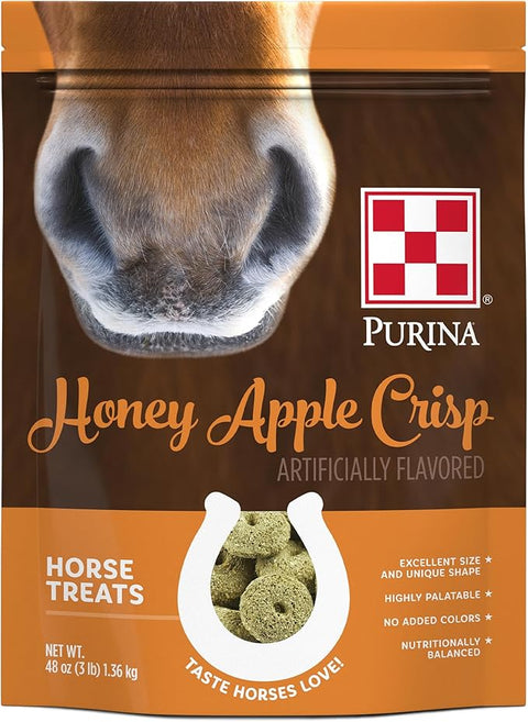 Purina Honey Apple Crisp Horse Treats - 3lb