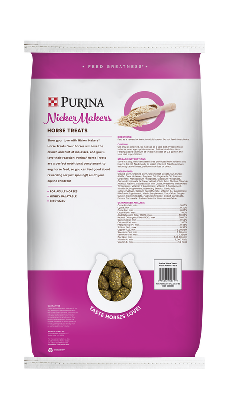 Purina Nicker Makers Horse Treats 35AY