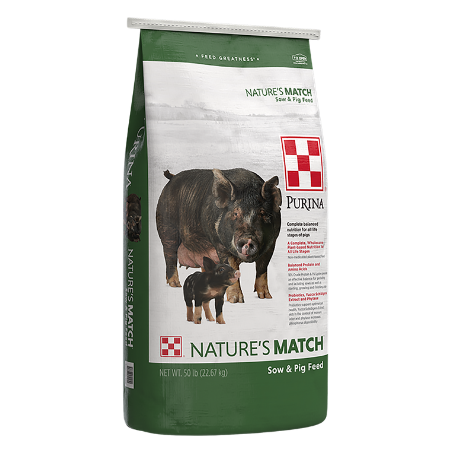 Purina Nature's Match Sow & Pig Complete