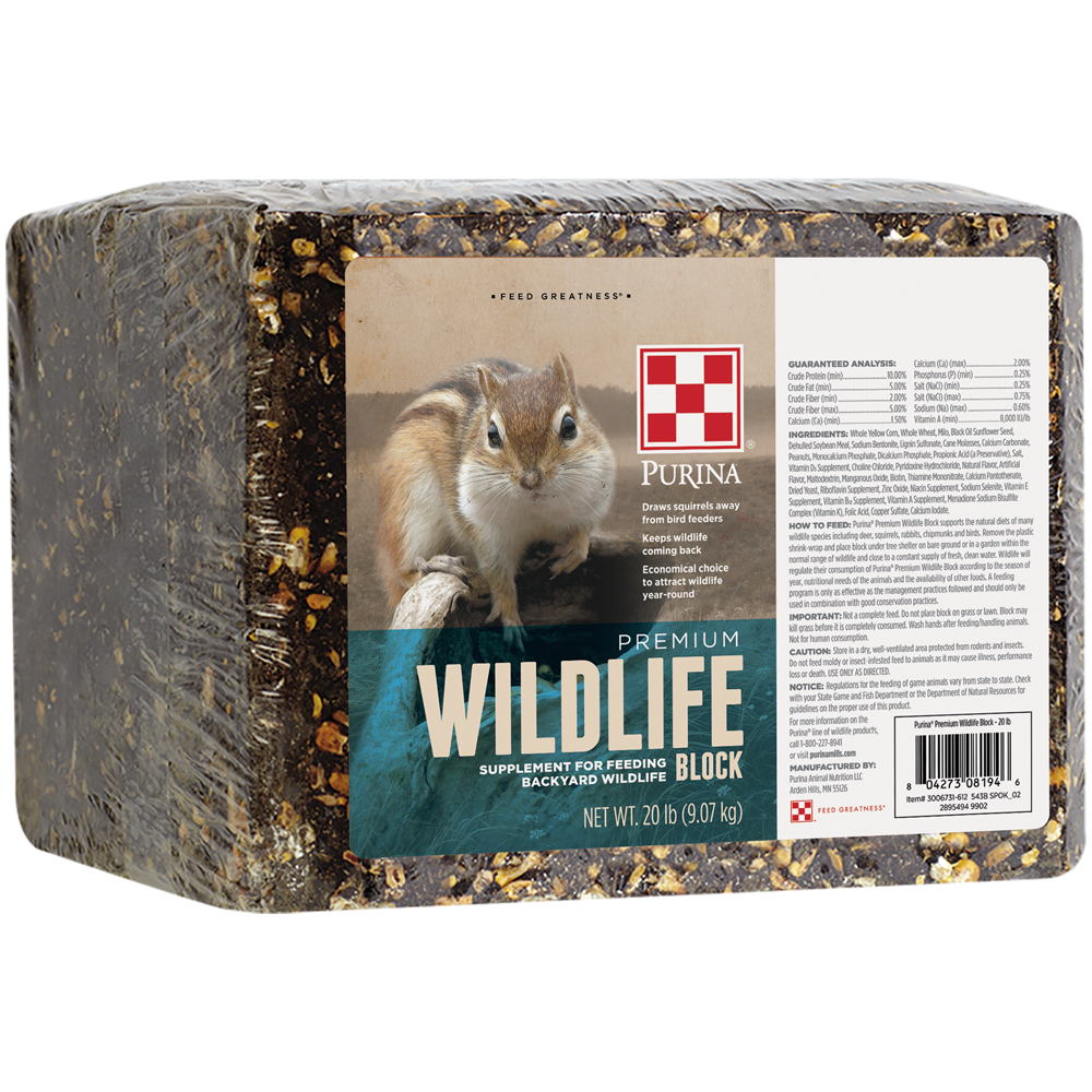 Purina Premium Wildlife Block 543B - 20lb – Argyle Feed Store
