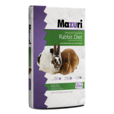 Mazuri Timothy-Based Rabbit Diet 25-lb