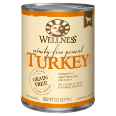 Wellness 95 Percent Turkey Grain-Free Canned Dog Food