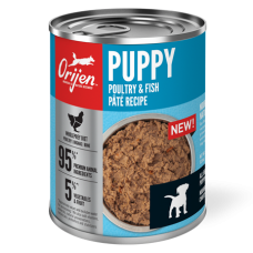 ORIJEN Premium Puppy Poultry & Fish Pâté Recipe Dog Food Can