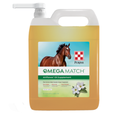 Omega Match AhiFlower Oil Supplement 1 Gallon Container