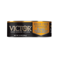 Victor Grain Free Formula Shredded Chicken Dinner Cuts in Gravy 5.5-oz Canned Cat Food